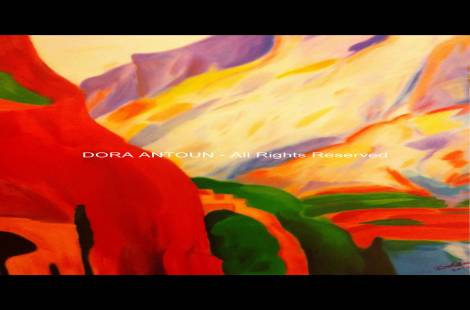 Koshaya# oil painting # canvas# drawing #colors# word#