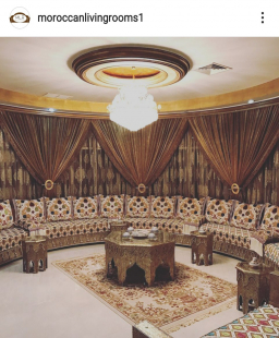 How to have an Arabian Style for Living Room Designs