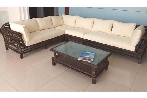 PFA286 rattan corner 