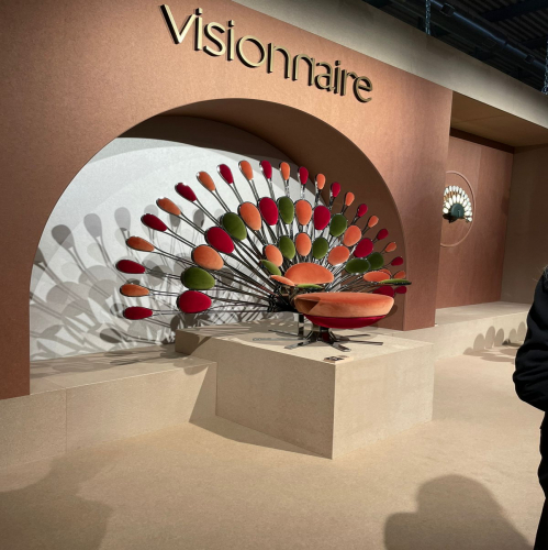 The Peacock Throne by Visionnaire
