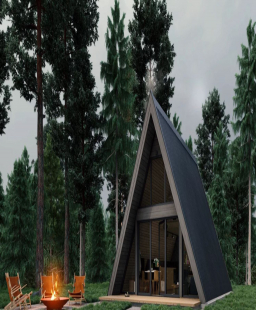 A shape Cabin