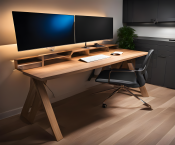 25 Features of a standing home office desk