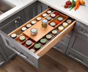 55 Best Spice Racks Ideas to neaten up your Kitchen Space