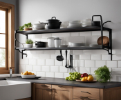 60 Creative Kitchen rack Cabinet Ideas We're Obsessed With