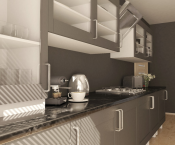  55 فكرة في تصميم دولاب مطبخ صغير 